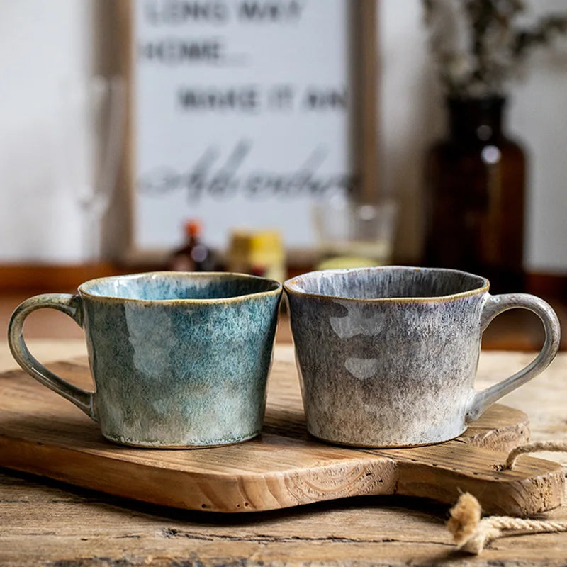 Couple Mug Ceramic Coffee Mugs Set For Couples 2 Piece Suitable For Coffee Water Perfect For Daily Home Use Exquisite Gift