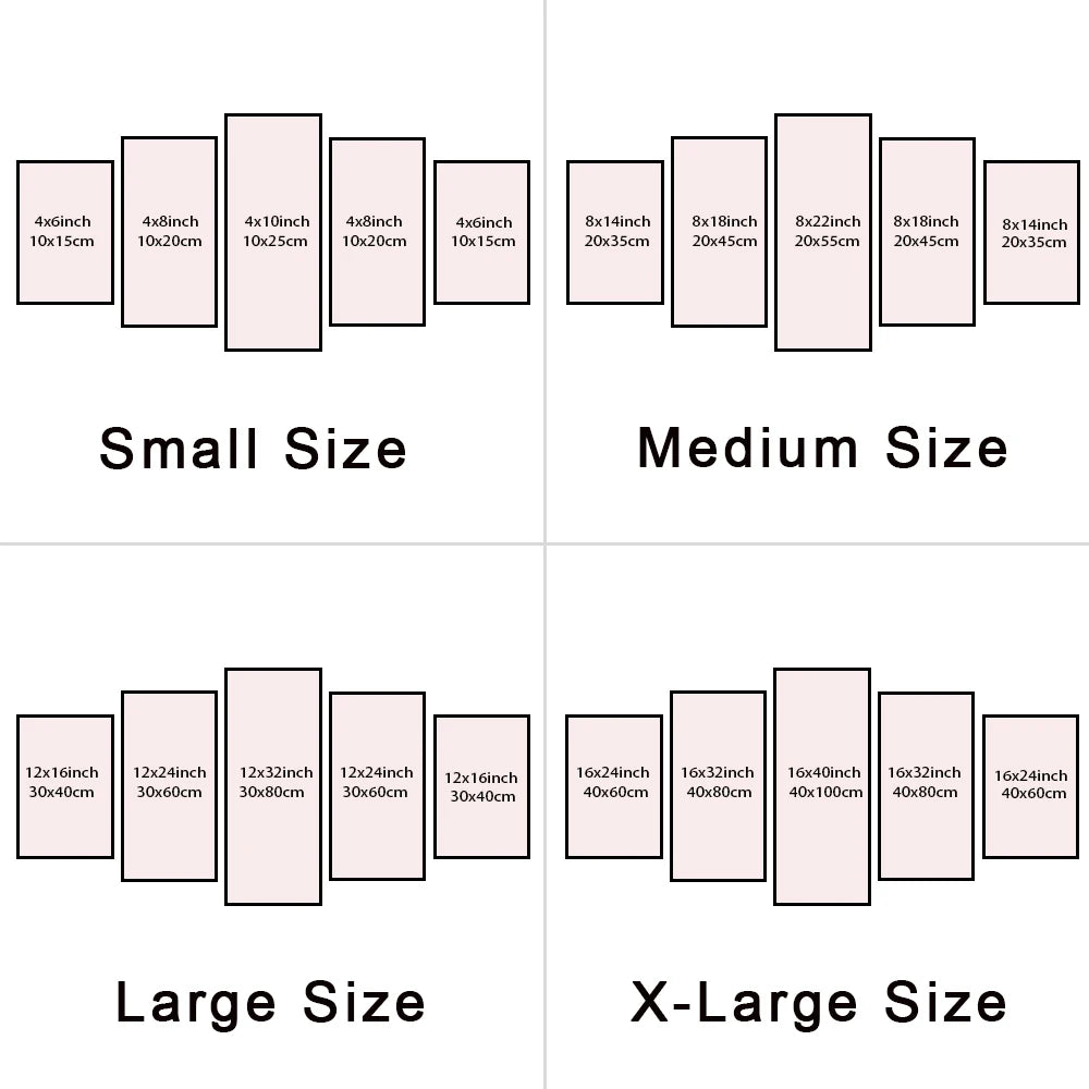 HD Prints Canvas Wall Art Living Room Home Decor Pictures 5 Pieces Corsica Sunset Beach Paintings Seascape Posters Framework