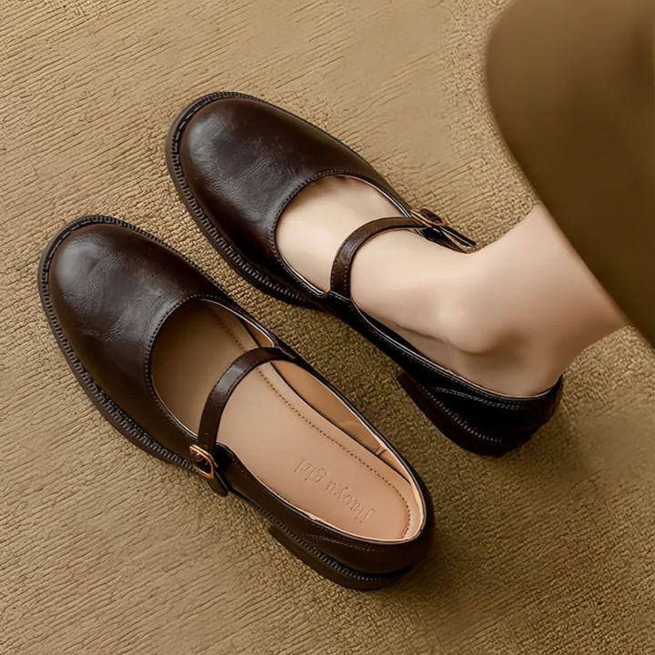 Classiques Confort en Cuir Mary Janes
