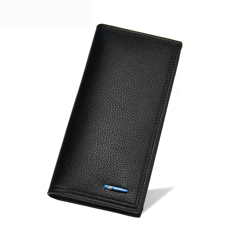 New Men's Wallet Long Fashion Men's Magnetic Buckle Plus Envelope Large-capacity Multi-card Pocket Wallet Multi-card Wallet