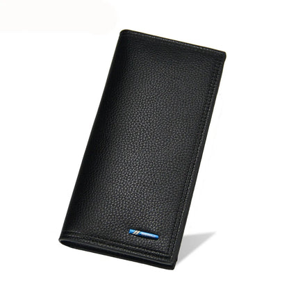 New Men's Wallet Long Fashion Men's Magnetic Buckle Plus Envelope Large-capacity Multi-card Pocket Wallet Multi-card Wallet