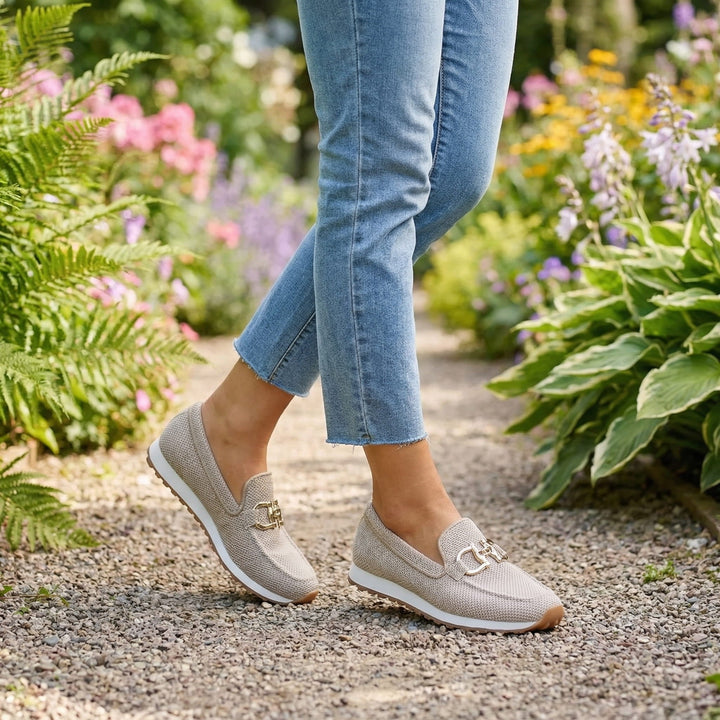 SUSIE BASKETS ORTOPÉDICAS DE ESTILO MOCASSIM