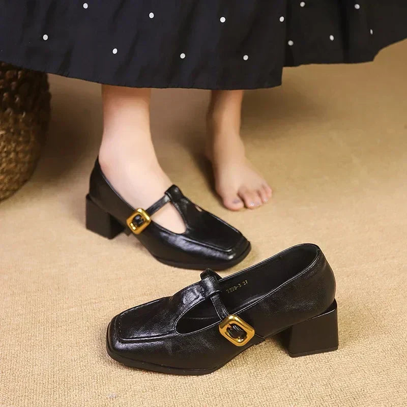 Dorvanna Mary Janes - Style Français