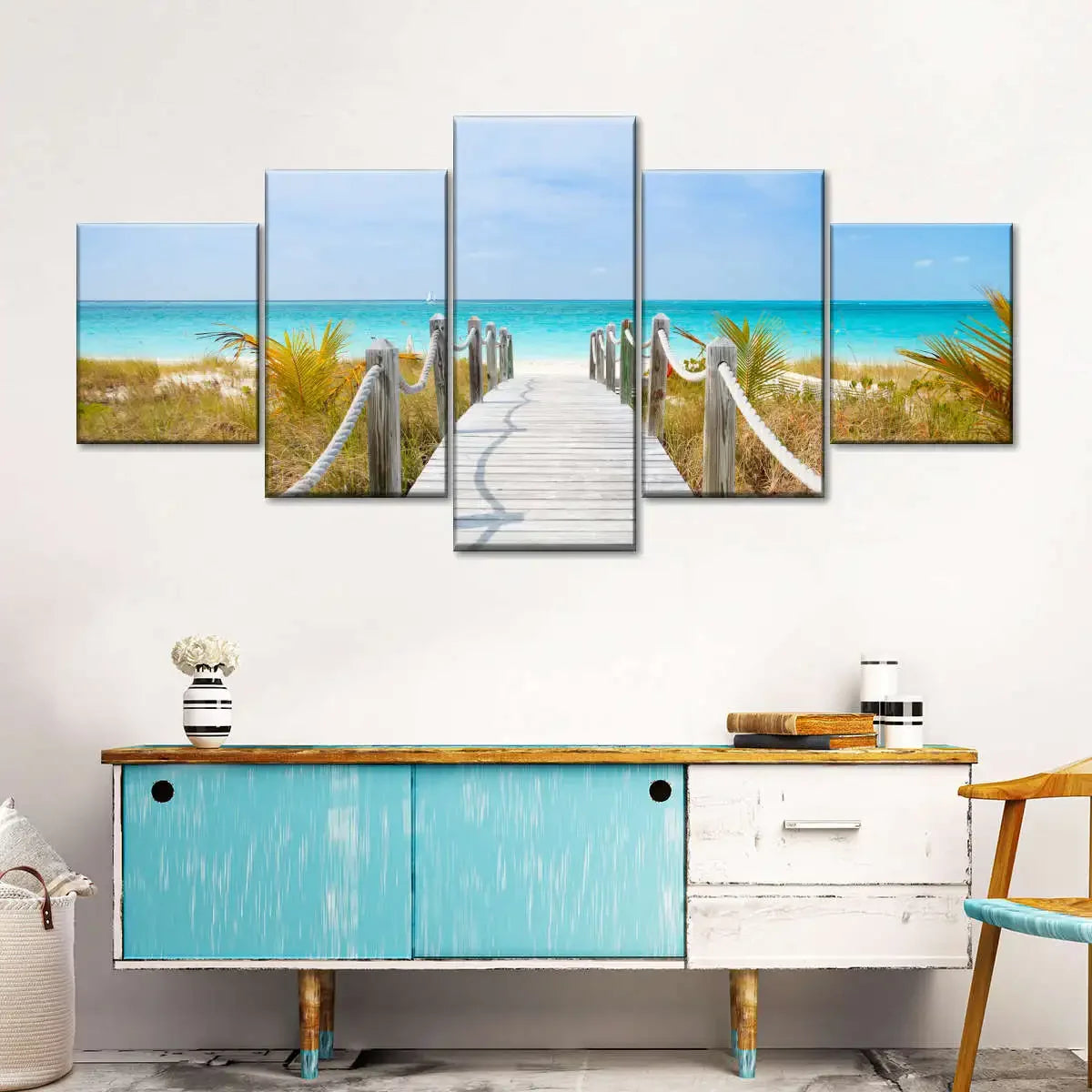 5 natuurlijke meerlandschap olieverfschilderij kunst aan de muur, HD canvas print poster, geschikt voor, thuis, woonkamer, kamer decoratie schilderij