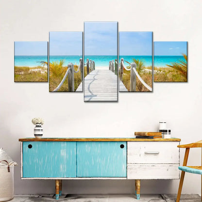 5 natuurlijke meerlandschap olieverfschilderij kunst aan de muur, HD canvas print poster, geschikt voor, thuis, woonkamer, kamer decoratie schilderij