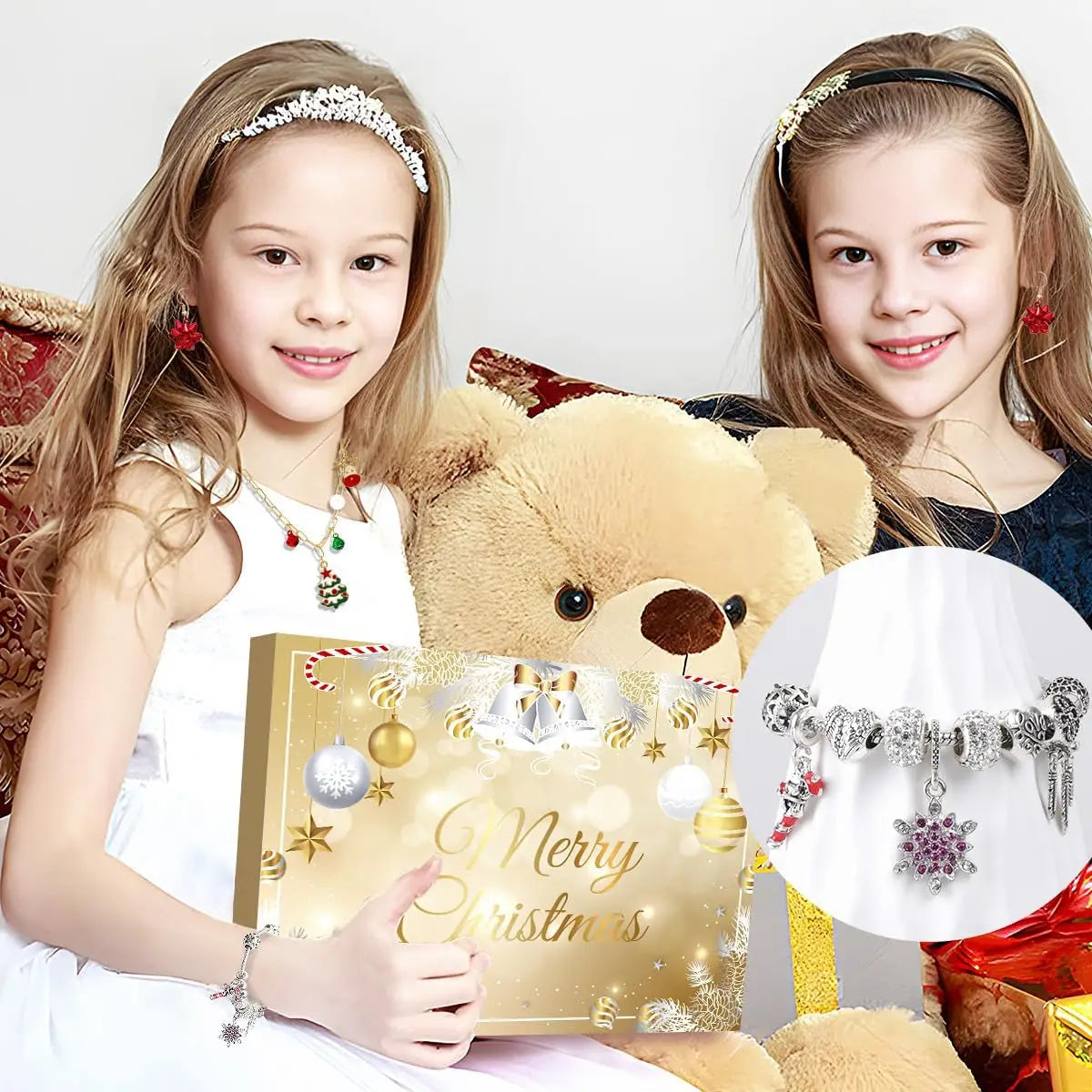 2025 Advent Calendar for Women & Girls – 24 Days Xmas Countdown Gift for Daughter, Wife, Girlfriend, Mom (Gold)