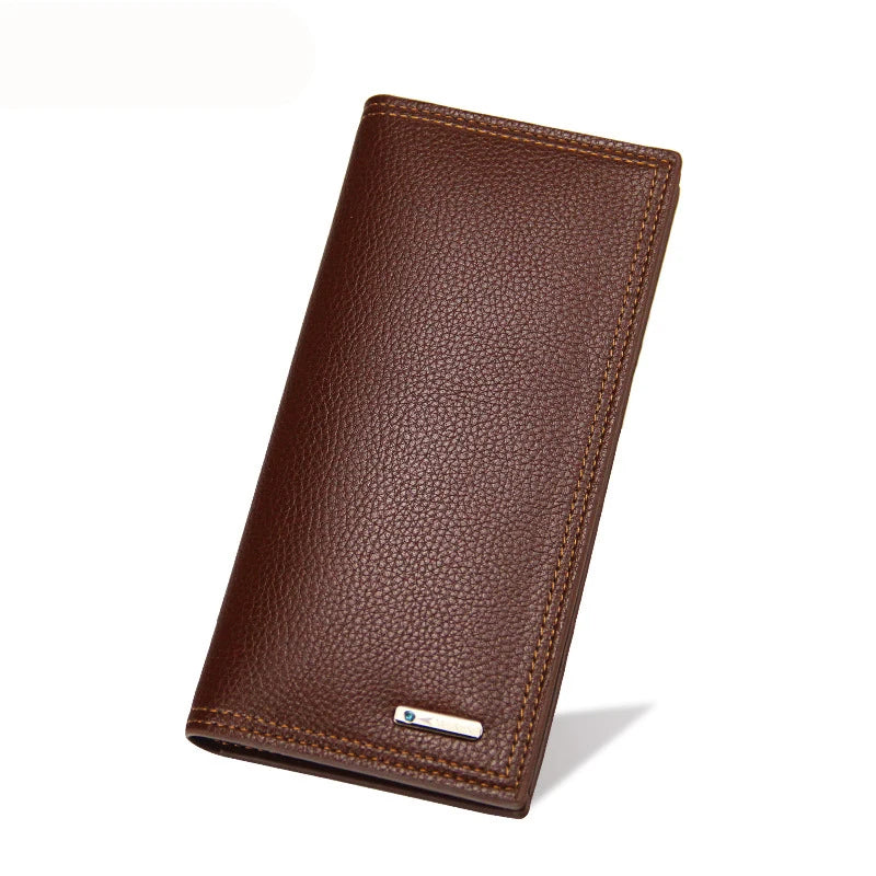 New Men's Wallet Long Fashion Men's Magnetic Buckle Plus Envelope Large-capacity Multi-card Pocket Wallet Multi-card Wallet