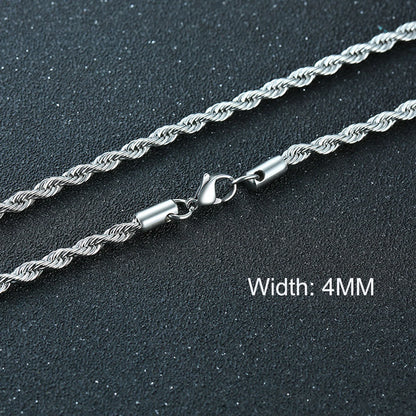 Basic Cuban Chain Necklace for Men Women,Stainless Steel Curb Link Chain Collar,3/5/7/9/11mm Width Black Gold Retro Color Choker
