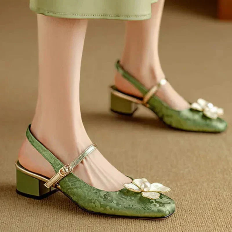 Slingback Pumps by Genine