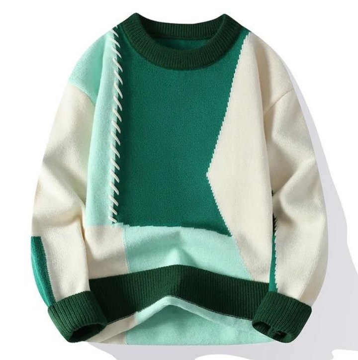 Elowen | Pull en Patchwork Douillet Doux