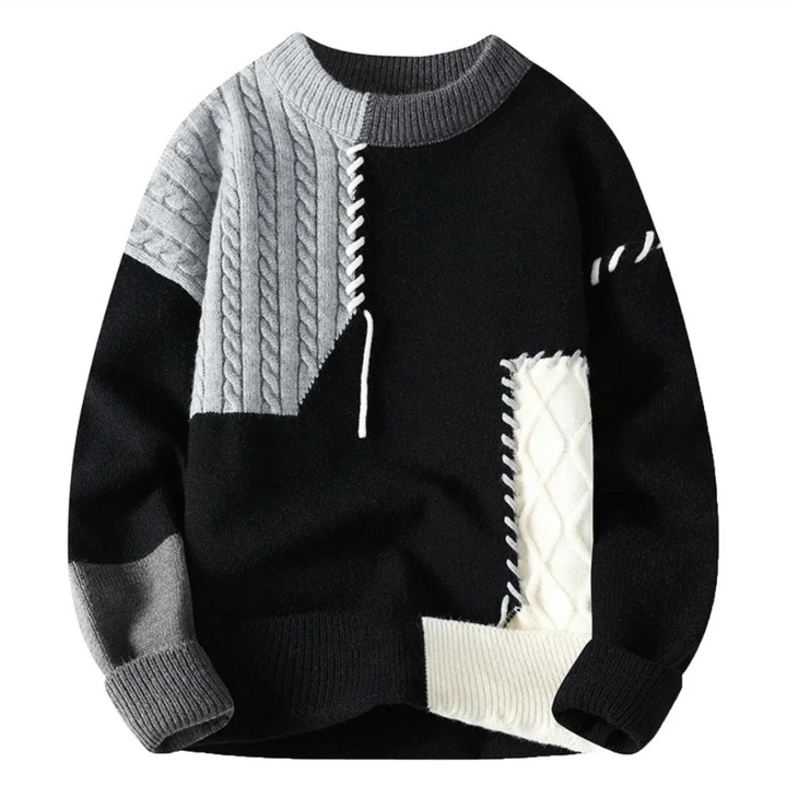 Elowen | Pull en Patchwork Douillet Doux