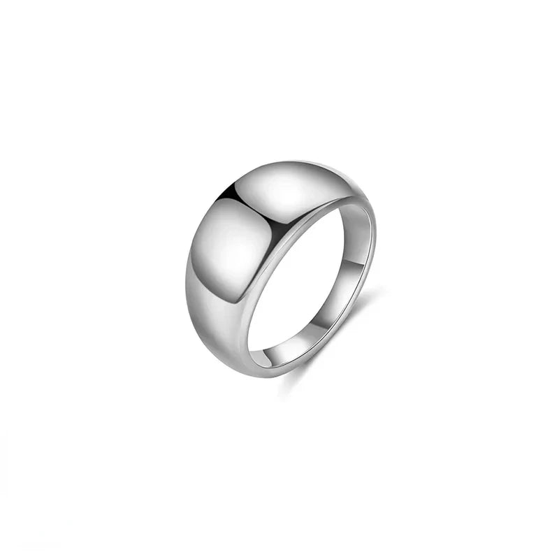 Celeste Glow – Bague statement ajustable en or