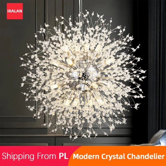 Luxury Ceiling Pendant Lamp French Dandelion Modern Ceiling Chandelier for Living Room Children's Room Kitchen Decorative Lamps