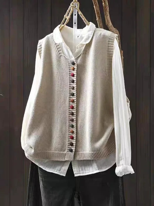 LA ROSALIE | DOUX TRICOT GILET
