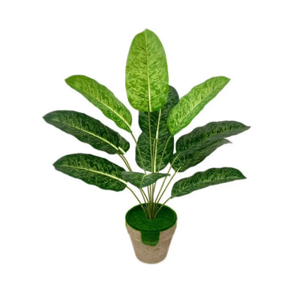 Large Banana Leaf Artificial Branches and Leaves Are Used for Home Office Green Plants Wedding Photography Ornaments Decoration