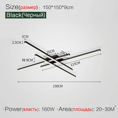 Ceiling light simple modern bedroom  atmosphere duplex villa hall Nordic lamps minimalist living room lamp room ceiling lights