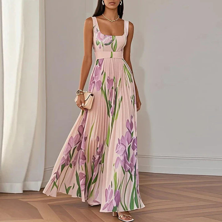 Oriah™ | Robe longue trapèze à fleurs