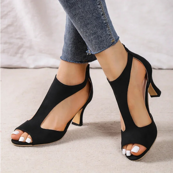 ALANA™ – Élégantes Sandales à Talons Ouverts