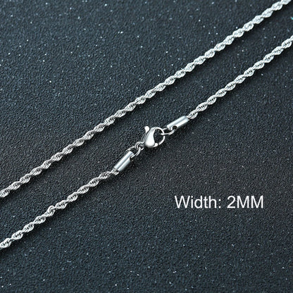 Basic Cuban Chain Necklace for Men Women,Stainless Steel Curb Link Chain Collar,3/5/7/9/11mm Width Black Gold Retro Color Choker