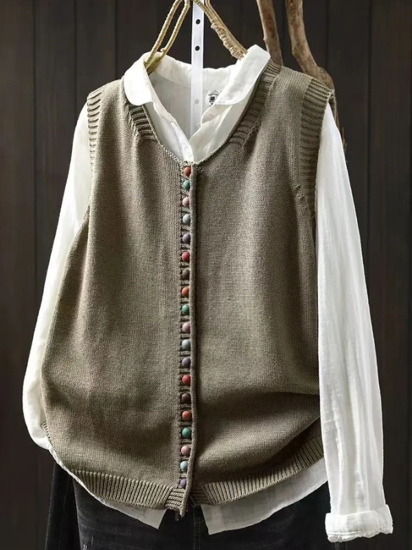 LA ROSALIE | DOUX TRICOT GILET