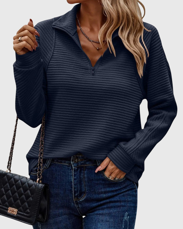 Abigail™ | Pull Chic avec Zip