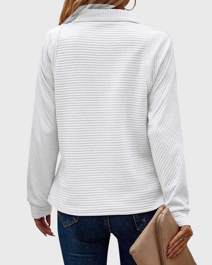 Abigail™ | Pull Chic avec Zip