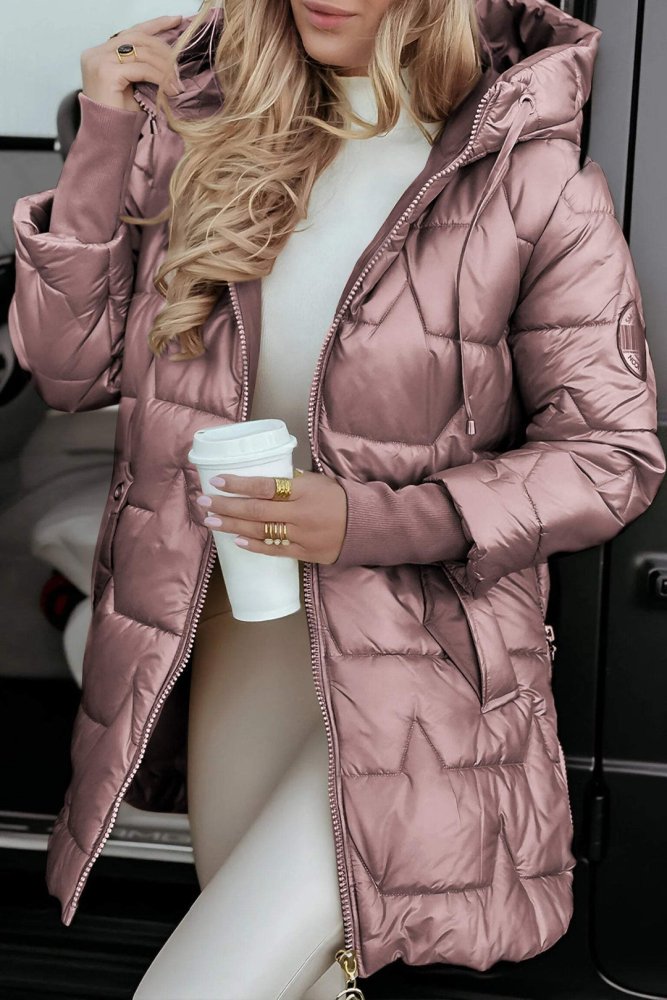 Veste Longue Matelassée Lina — Élégance Chic et Chaleur Légère