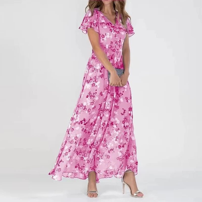 ZURI | ROBE ÉLÉGANTE ET FLUIDE AVEC EFFET AMINCISSANT