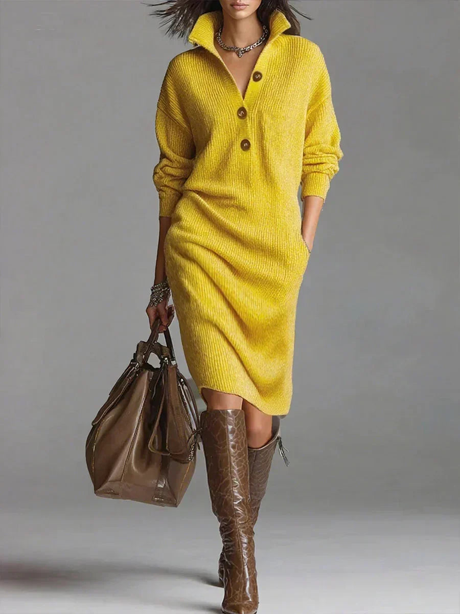Judi | Élégante Robe Pull