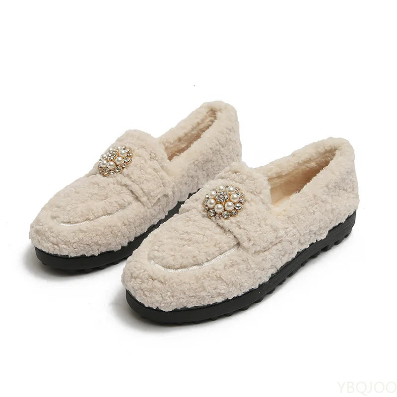 ALBA | Confortables Mocassins en Perles