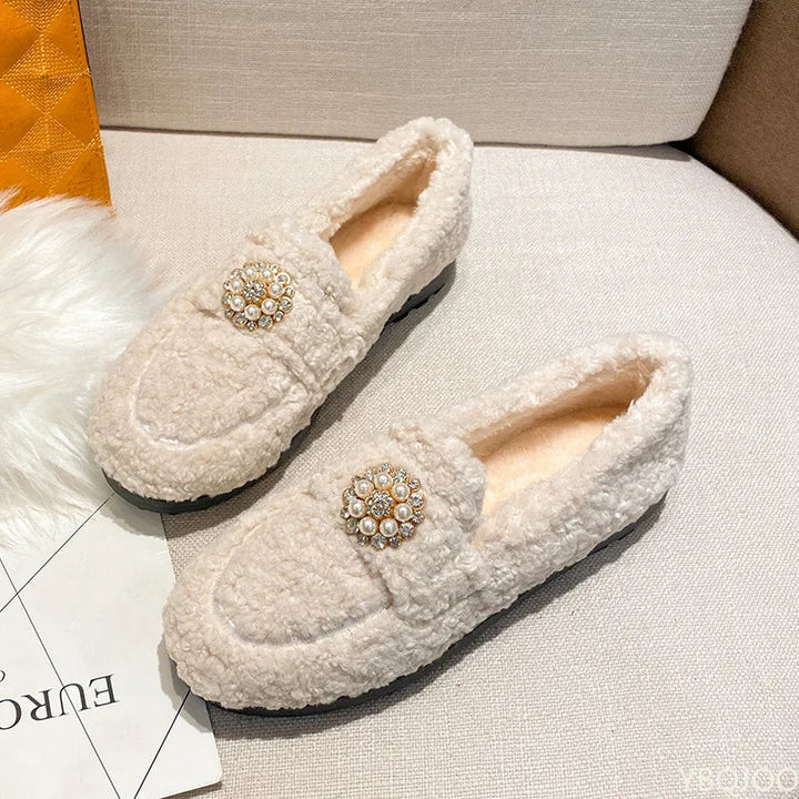 ALBA | Confortables Mocassins en Perles