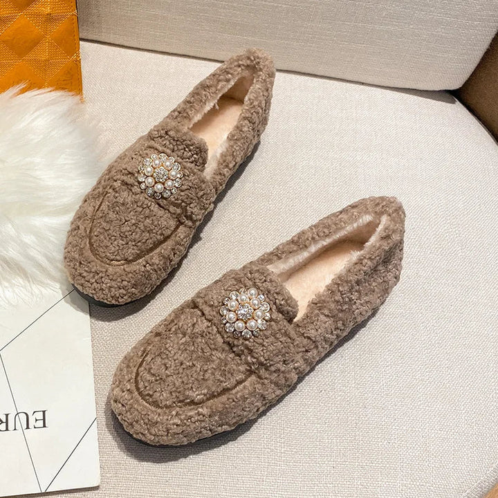 ALBA | Confortables Mocassins en Perles
