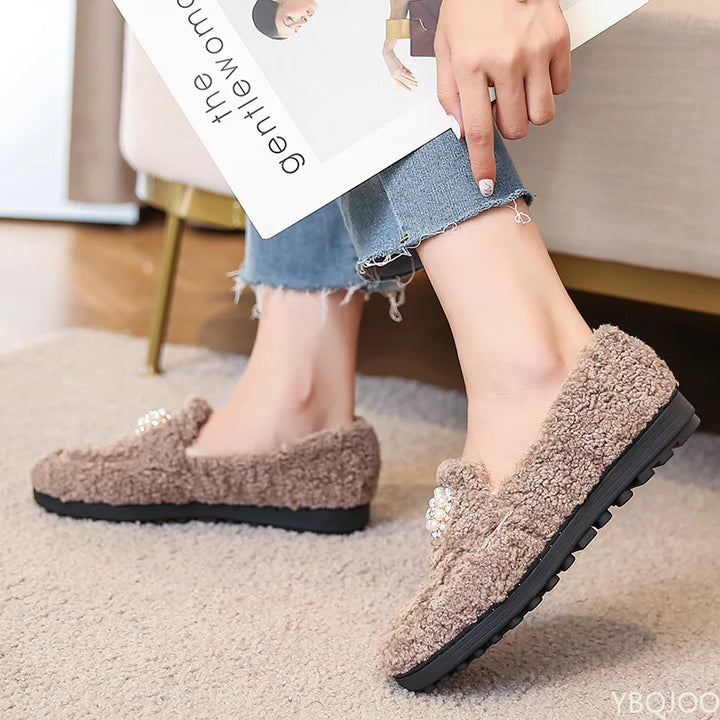 ALBA | Confortables Mocassins en Perles