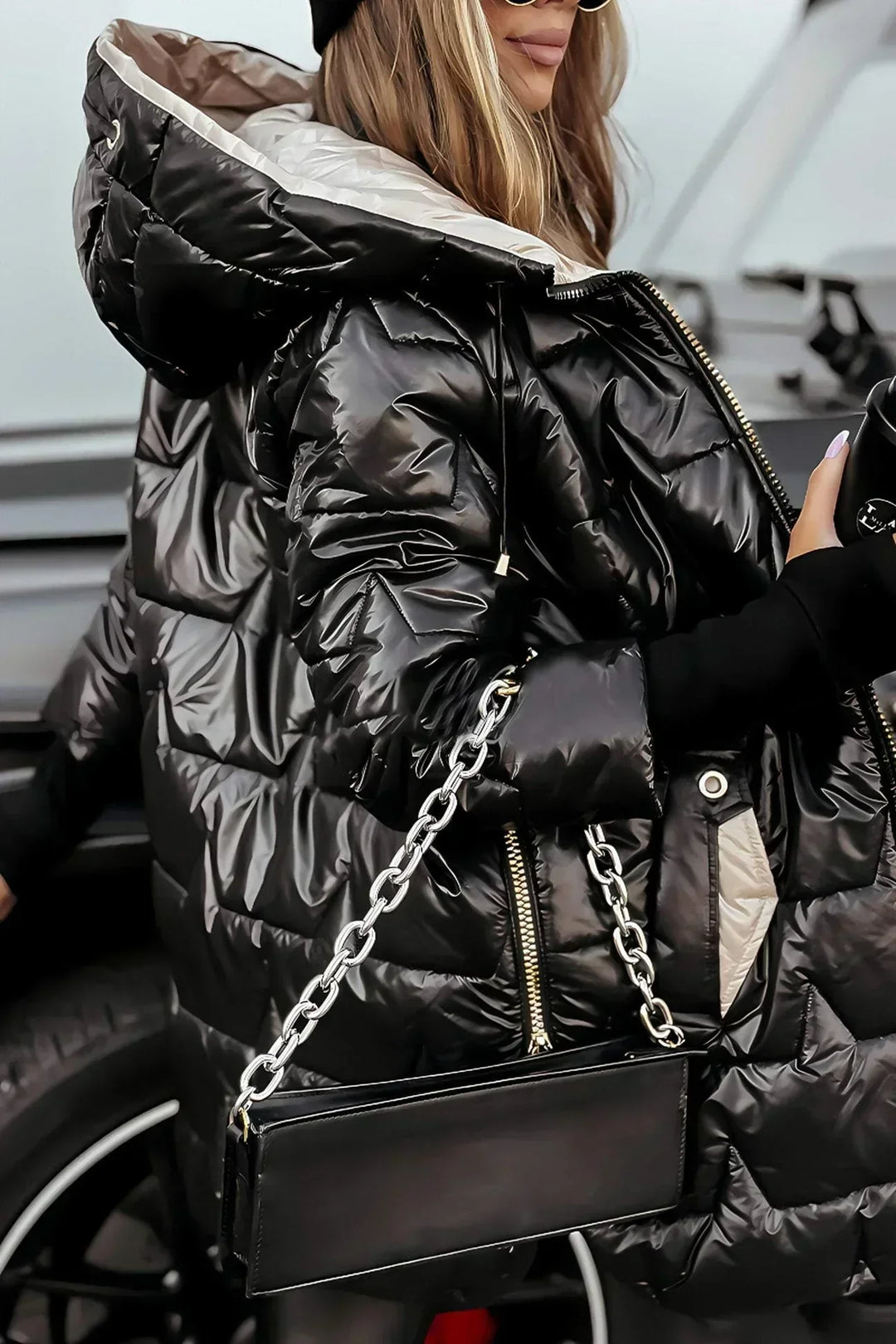 Veste Longue Matelassée Lina — Élégance Chic et Chaleur Légère