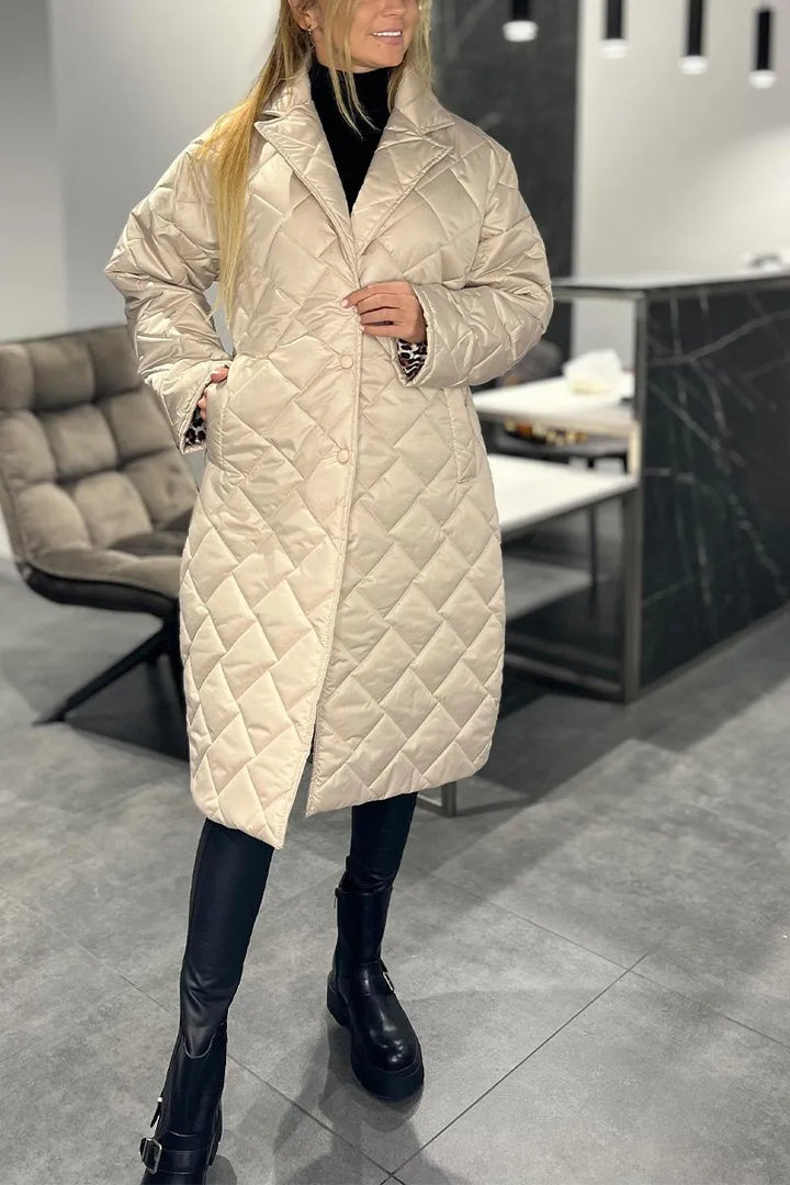 Kynzi™ | Élégant Manteau Matelassé