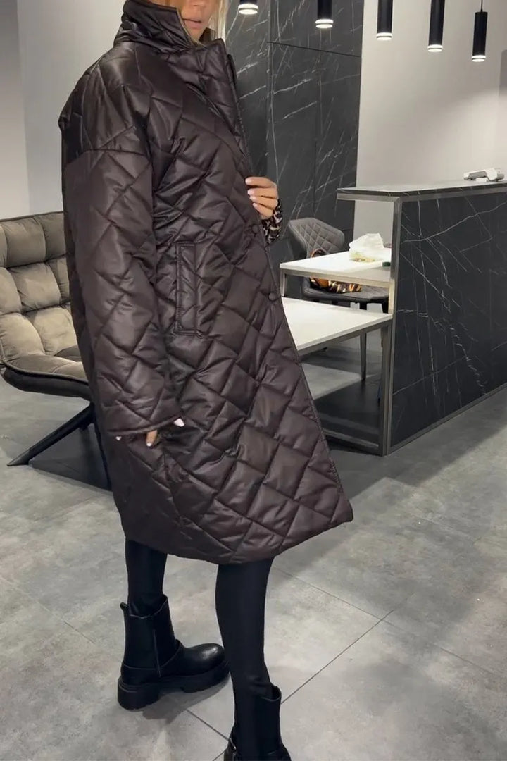 Kynzi™ | Élégant Manteau Matelassé