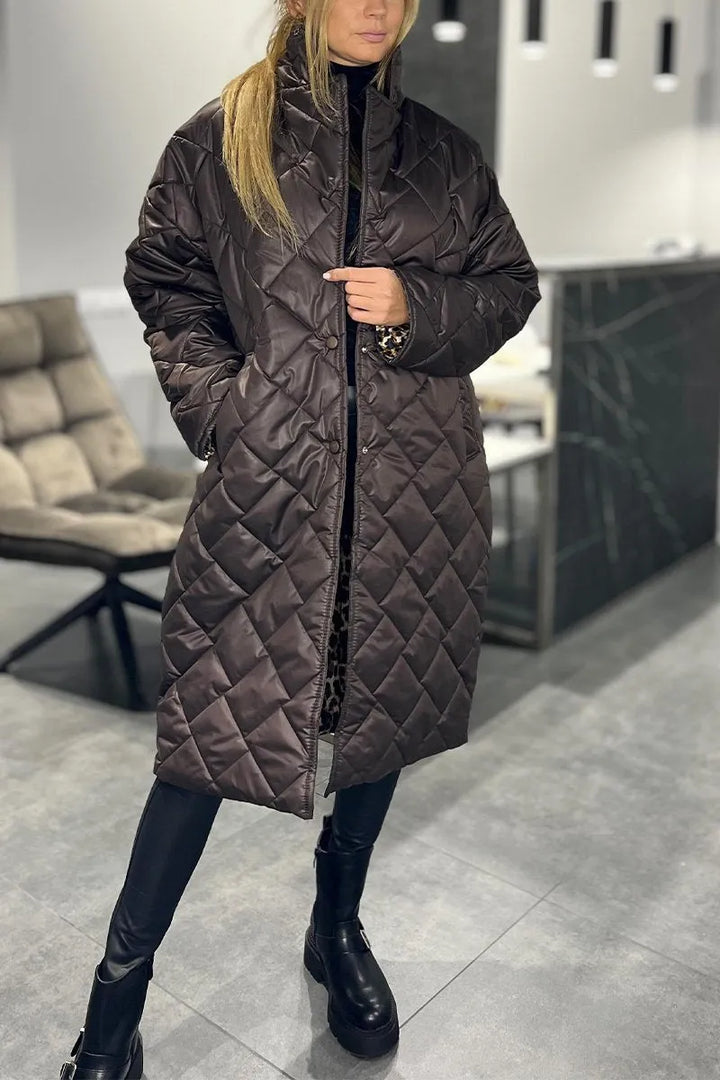 Kynzi™ | Élégant Manteau Matelassé