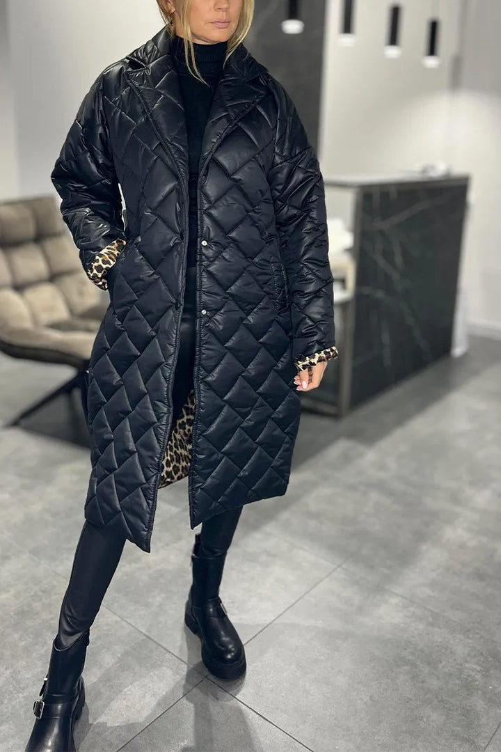 Kynzi™ | Élégant Manteau Matelassé