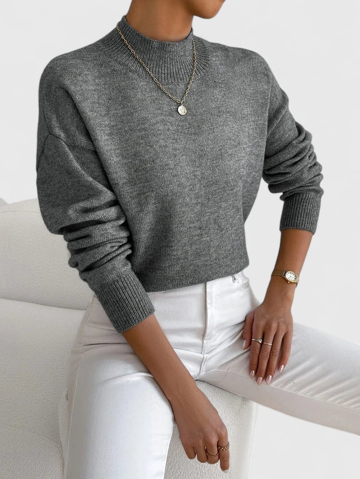 Marchelina | Élégant Pull à Col Roulé