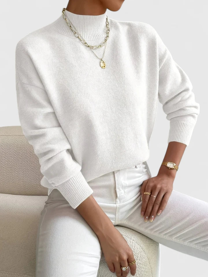 Marchelina | Élégant Pull à Col Roulé