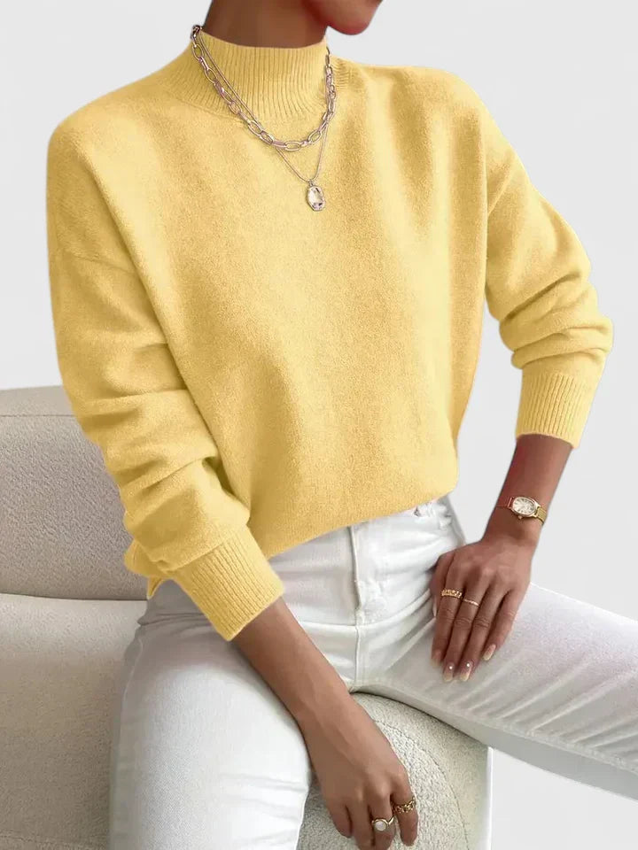 Marchelina | Élégant Pull à Col Roulé