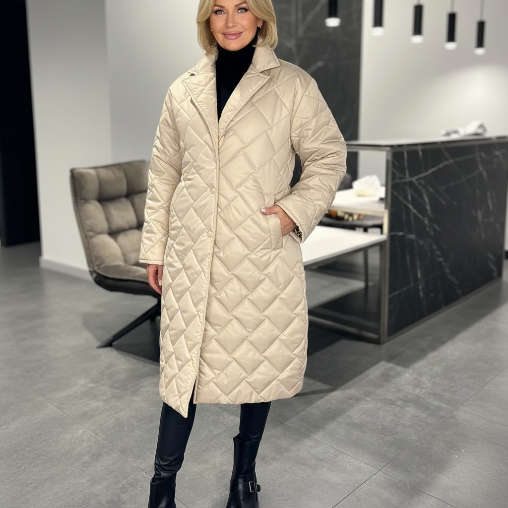 Kensington | Classique Manteau Matelassé