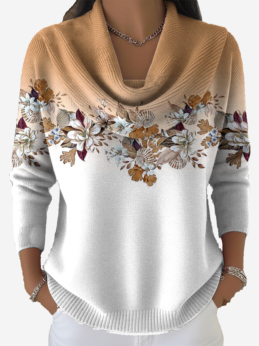 Taliah - Vintage Floral Pull-Over
