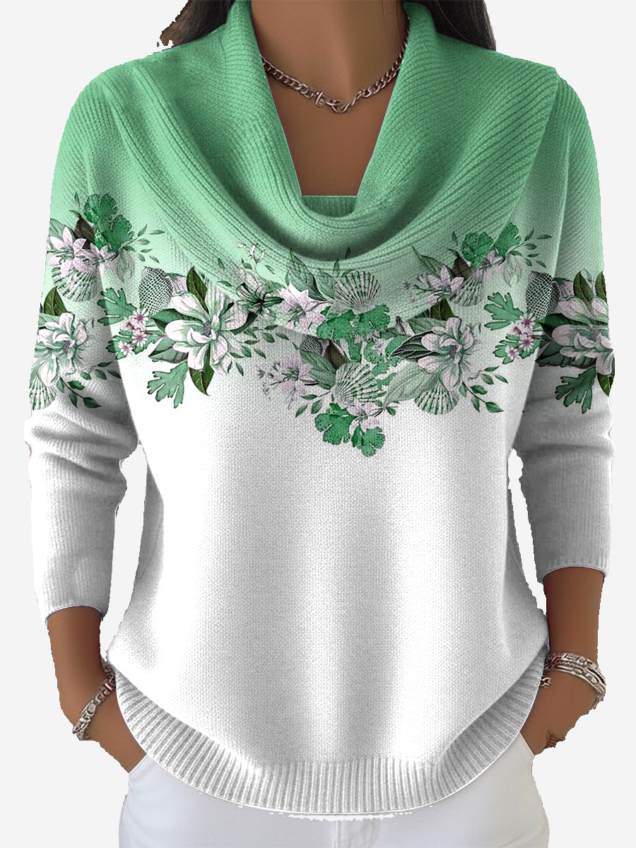 Taliah - Vintage Floral Pull-Over