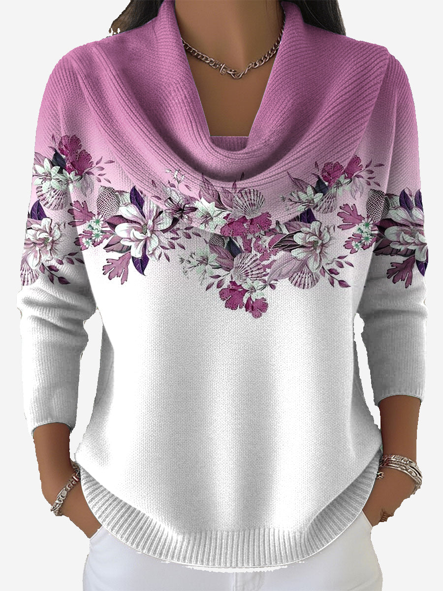 Taliah - Vintage Floral Pull-Over