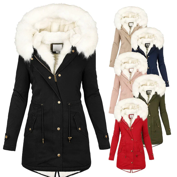 Olivia - Élégant Manteau d'Hiver